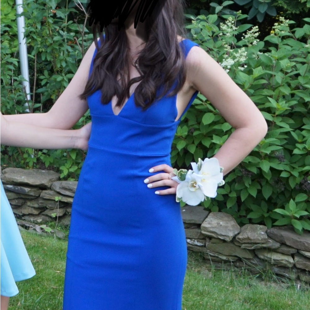 Blue Prom Dress Gown - Laundry by Shelli Segal